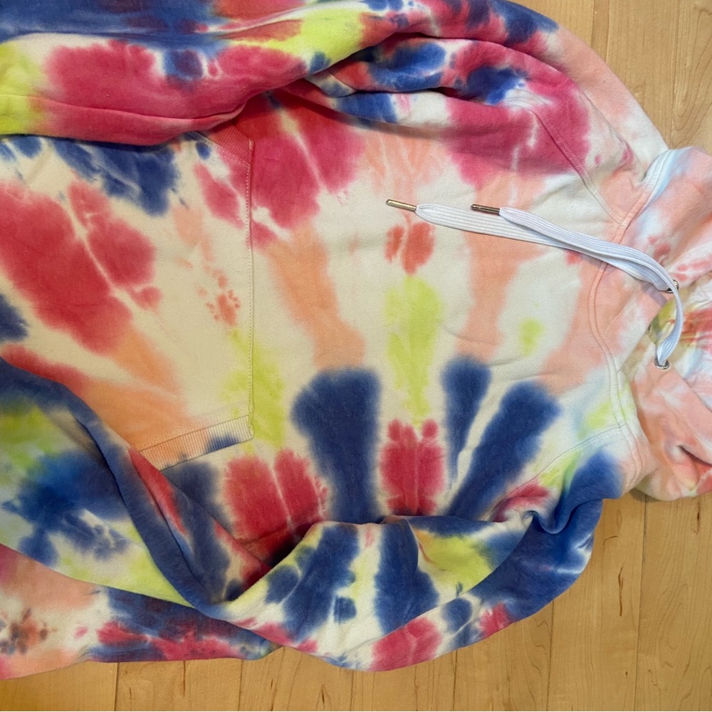 Colorful Tie-Dye Hoodie